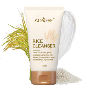 Rice Water Acne Deep Cleansing Foam Skincare Facial Cleanser