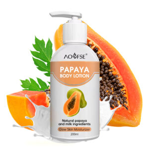 Customized production of natural papaya whitening and moisturizing cream