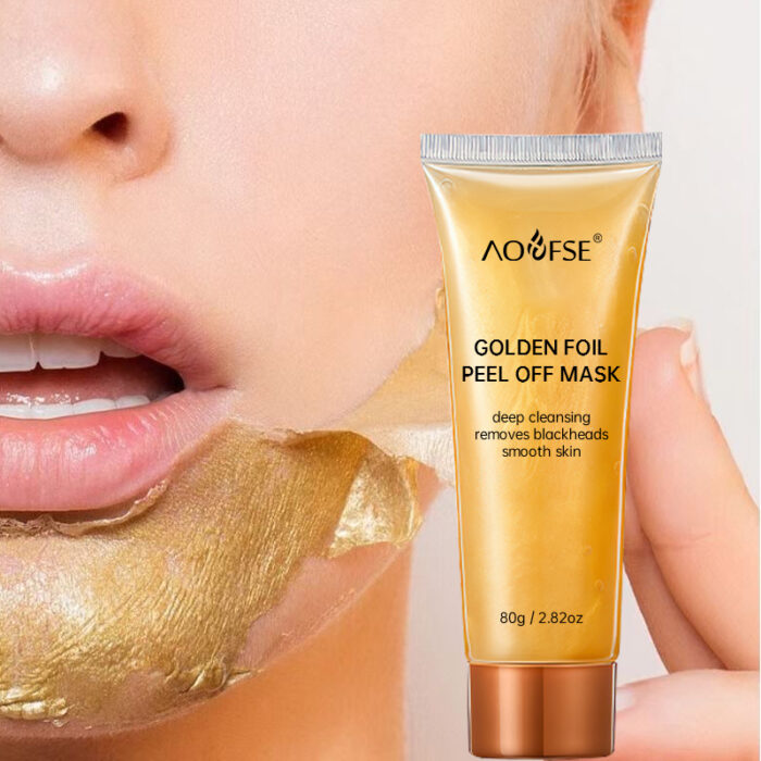 24K gold foil closely adheres to natural plant fibers, easily removing old keratin and blackheads, and purifying pores.