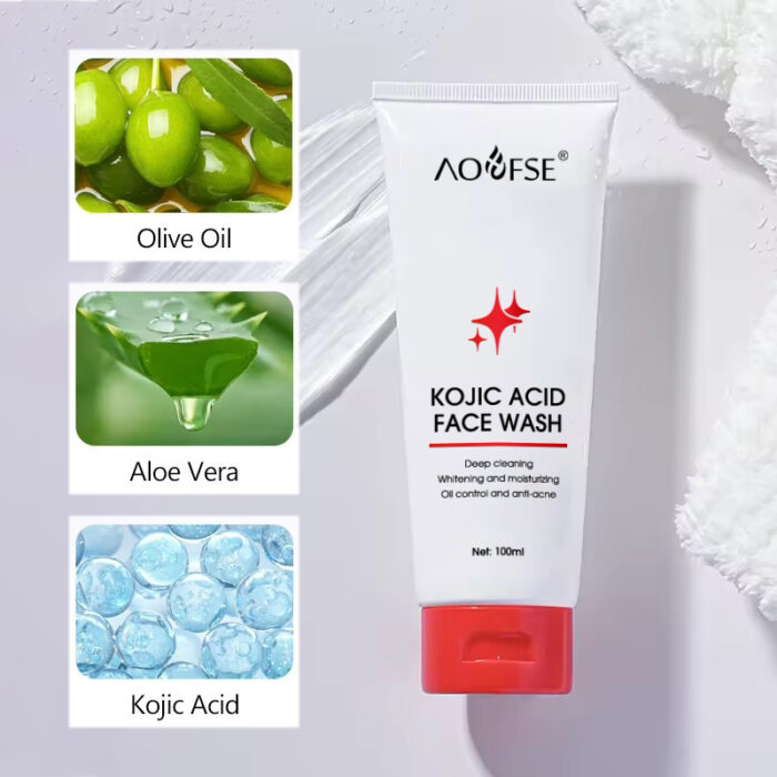 Own logo Whitening Kojic Acid Face Wash - 图片 3
