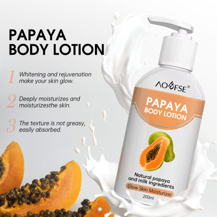 OEM Organic Papaya Moisturizer Manufacturer | Vitamin C Brightening Cream - 图片 4