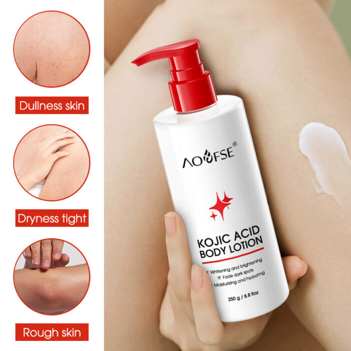 OEM Kojic Acid Body Lotion Manufacturer | Organic Whitening & Moisturizing - 图片 3