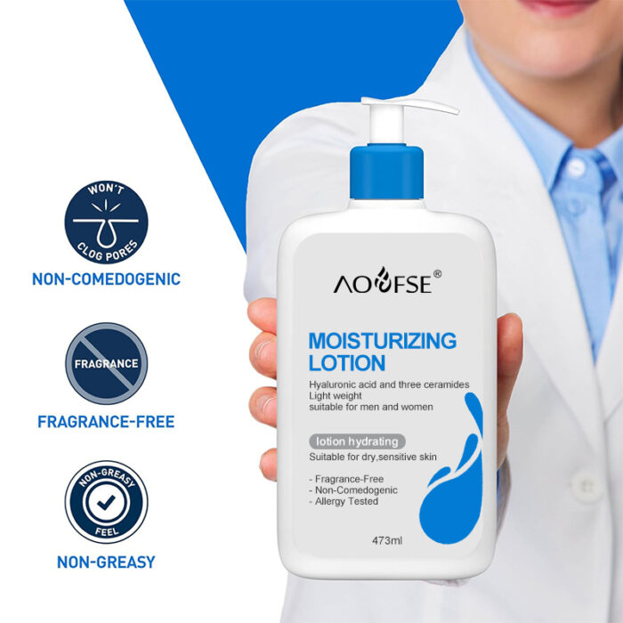 OEM Ceramides & Hyaluronic Acid Body Lotion Manufacturer - Image 2