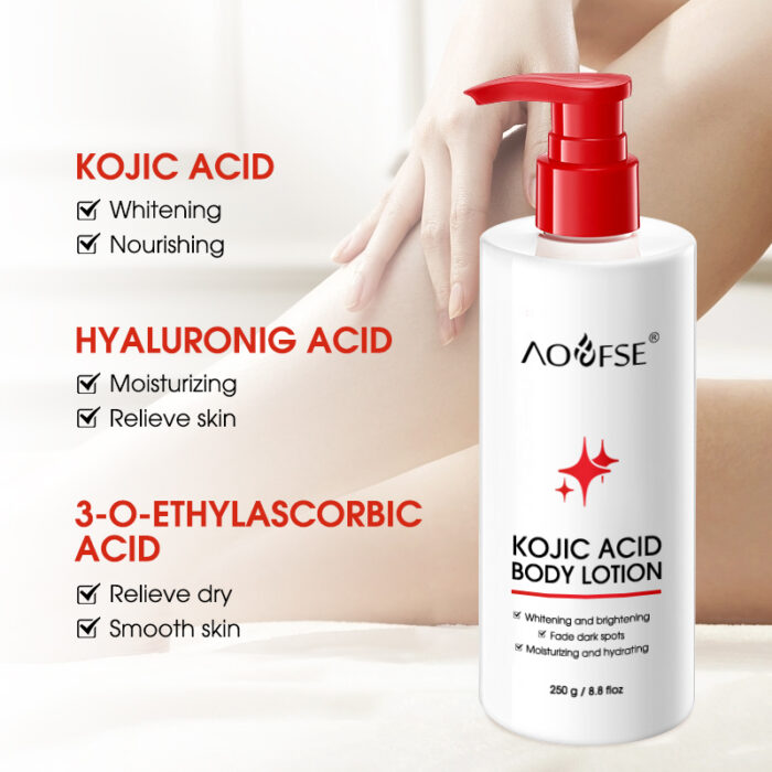 OEM Kojic Acid Body Lotion Manufacturer | Organic Whitening & Moisturizing - 图片 5