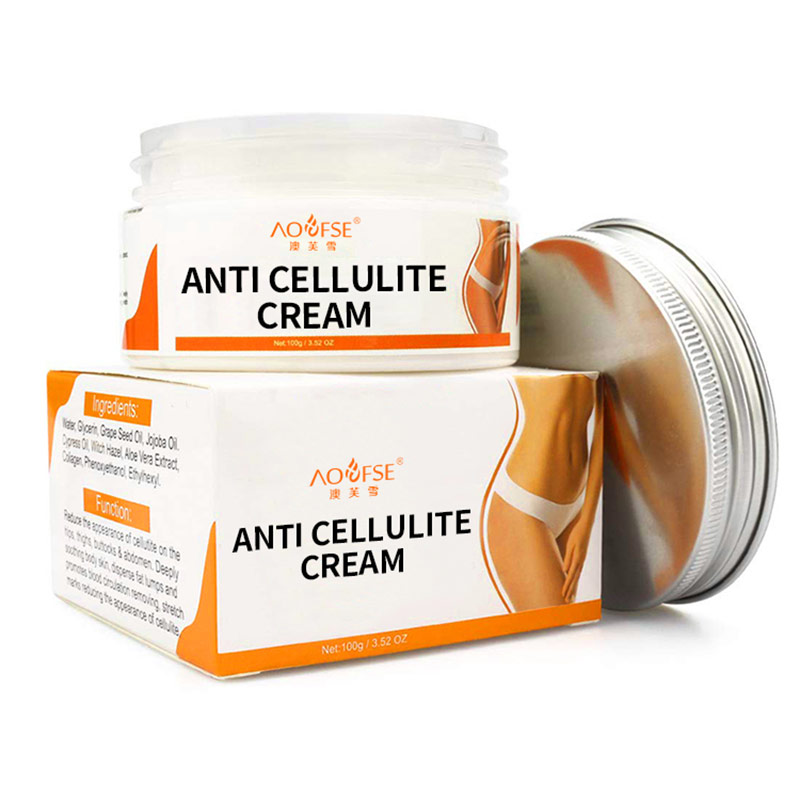 Grape seed oil + Collagen fat-burning Slimming cream, lightens cellulite and enhances skin firmness. Support formula/packaging customization, MOQ 500 pieces