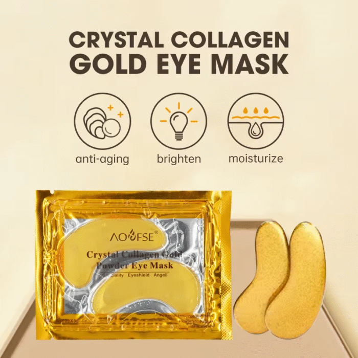 Hydrolyzed collagen and hyaluronic acid fill fine lines and improve the firmness of the eye area.