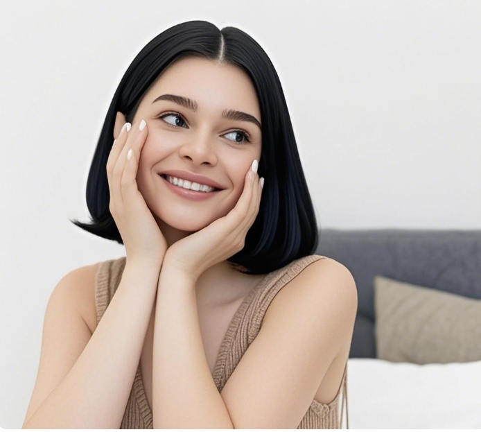 Brightening Formulated with vitamin C, niacinamide, and licorice extract, this blend helps reduce dark spots, even out skin tone, and enhance radiance. It revitalizes dull skin for a more luminous appearance.