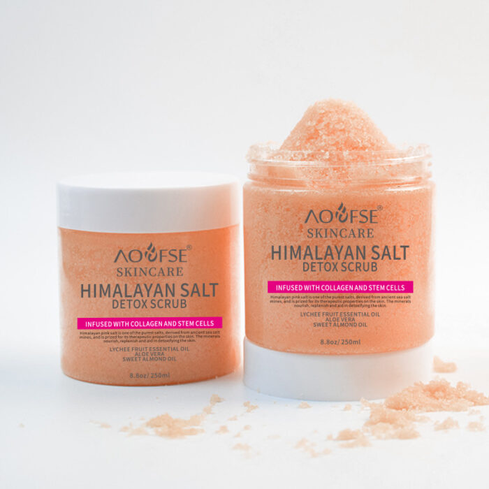 Himalayan Salt Body Scrub with Collagen Moisturizing Face