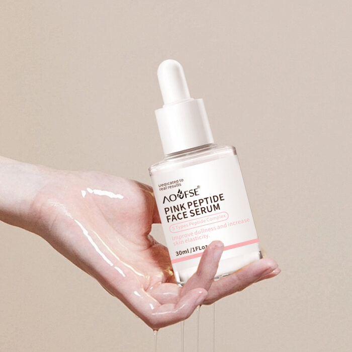 Korean Pink Glow Glass Skin Serum with PDRN Manufacturer - Image 4