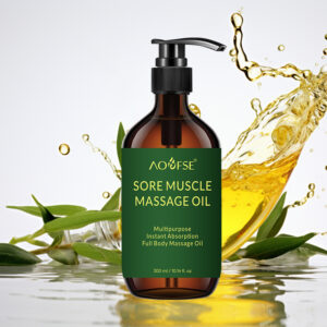 Pure Muscle Relief Massage Oil Private Label