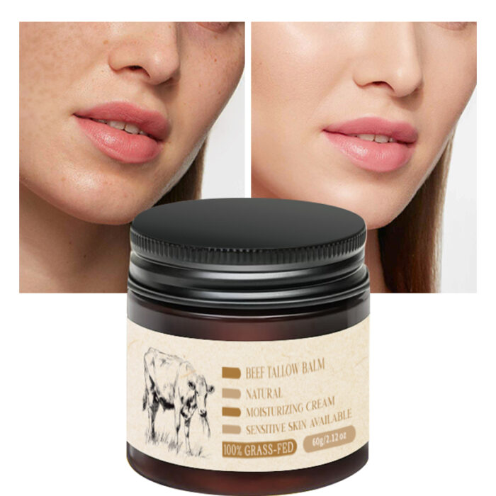 Whipped Honey Tallow Face Cream – Organic Beef Tallow Balm - Image 4