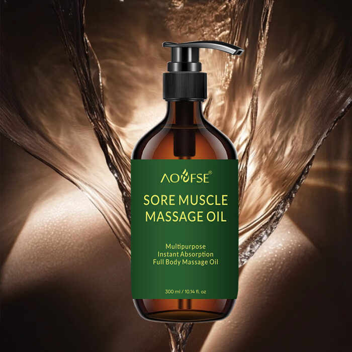 Pure Muscle Relief Massage Oil Private Label - Image 3