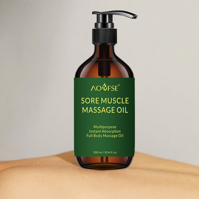 Pure Muscle Relief Massage Oil Private Label - Image 2