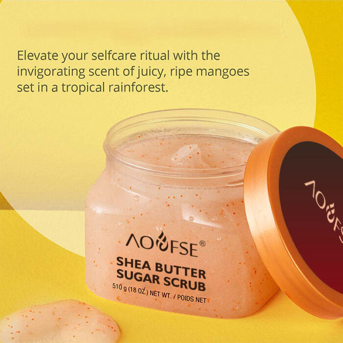 Wholesale Natural Shea Butter Sugar Scrub - Brightening & Hydrating Body - Image 3