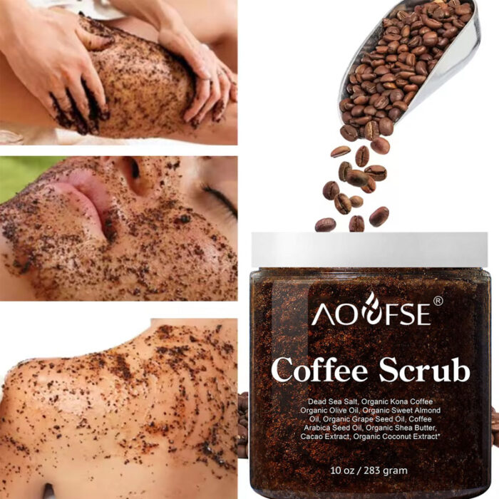 Organic Coffee Body & Face Scrub Vegan Body Scrub Manufacturer - Image 4