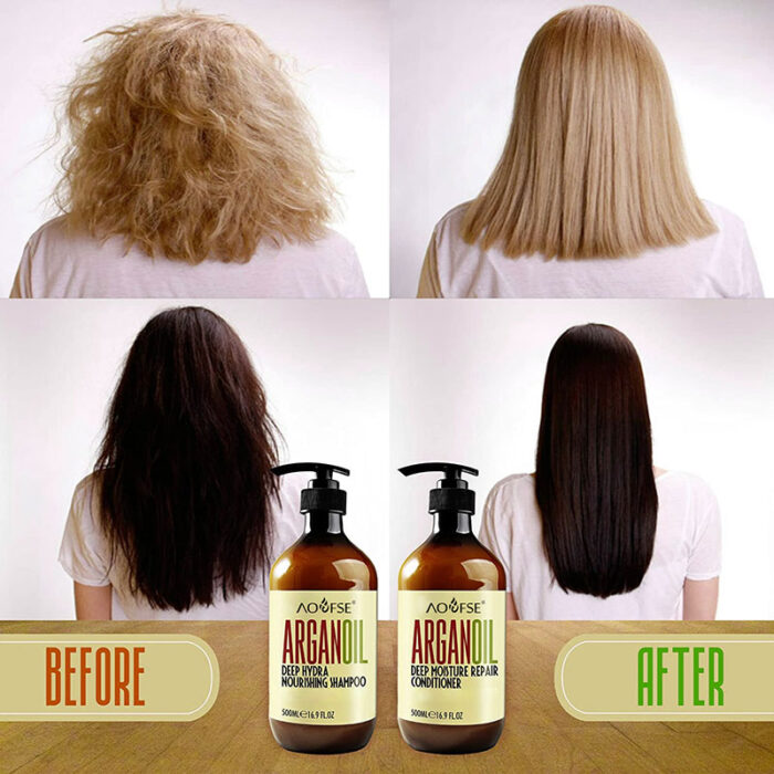 Customized Argan Oil Shampoo & Conditioner Set - Image 5