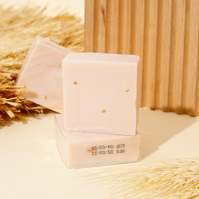 Private Label Herbal Rice Whitening Soap – Cold Processed Goat Milk Soap - Image 2