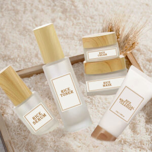 Natural Rice Water Milk Vegan Skincare Set
