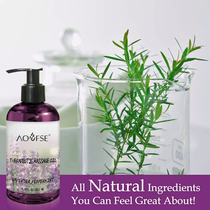 Relax Therapeutic Lavender Body Massage Oil Manufacturer - Image 2