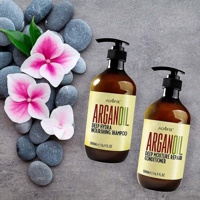 Customized Argan Oil Shampoo & Conditioner Set - Image 4