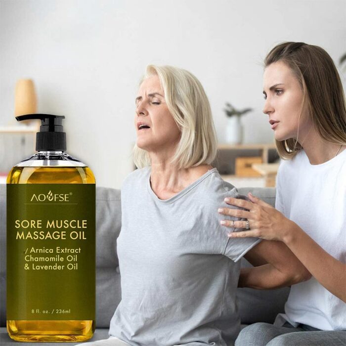 Sore Muscle Massage Oil for Body Natural With Lavender Manufacturer - Image 4