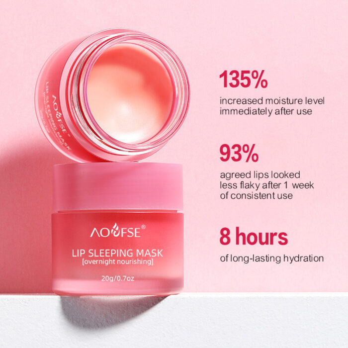 Overnight Pink Lip Sleeping Mask - Image 4