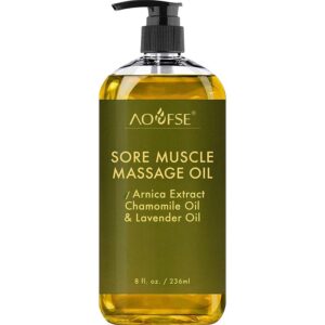 Sore Muscle Massage Oil for Body Natural With Lavender Manufacturer
