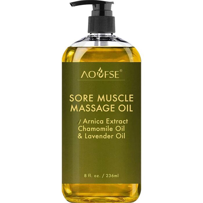 Sore Muscle Massage Oil for Body Natural With Lavender Manufacturer