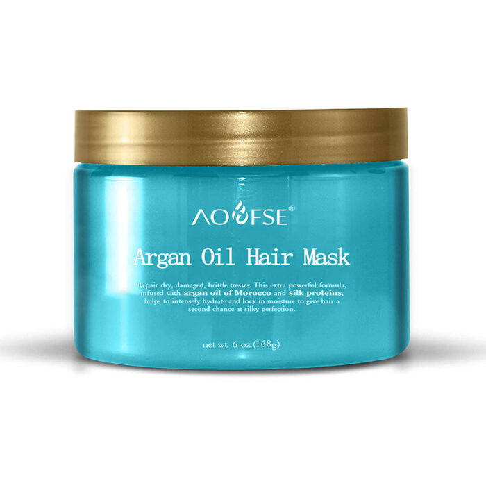 Private Label Organic Moroccan Argan Oil Hair Mask - Image 2
