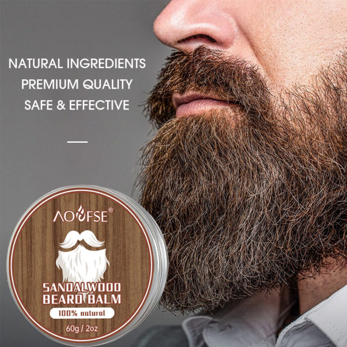 Men's Sandalwood Beard Butter - Organic Nourish - Image 4