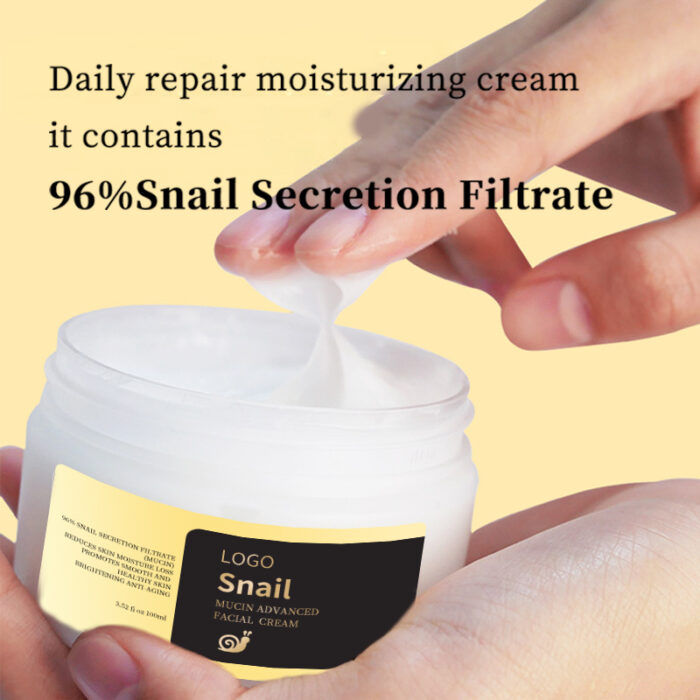 Whitening Collagen Facial Mask & Snail Slime Cream Set - Image 4