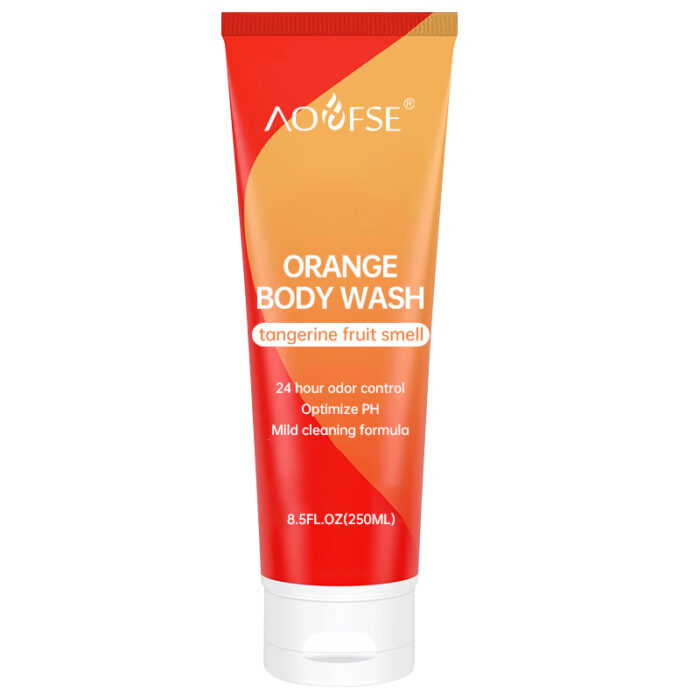 Tangerine Fruity Scent pH-Balanced Foaming Body Wash - Image 2