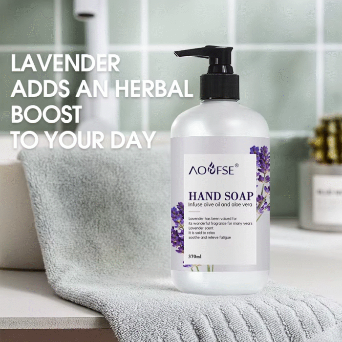 Custom Organic Lavender Foaming Hand Soap - Image 4