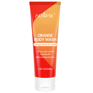 Tangerine Fruity Scent pH-Balanced Foaming Body Wash