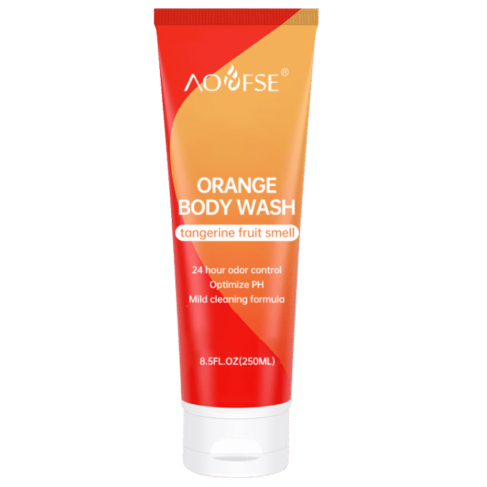 Tangerine Fruity Scent pH-Balanced Foaming Body Wash