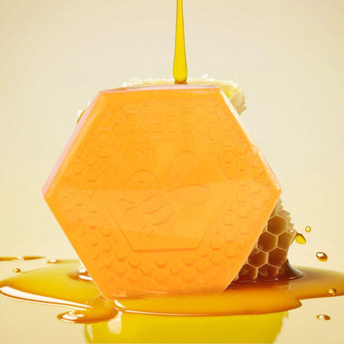 Deep Cleansing Organic Honey Soap Bar - Image 4